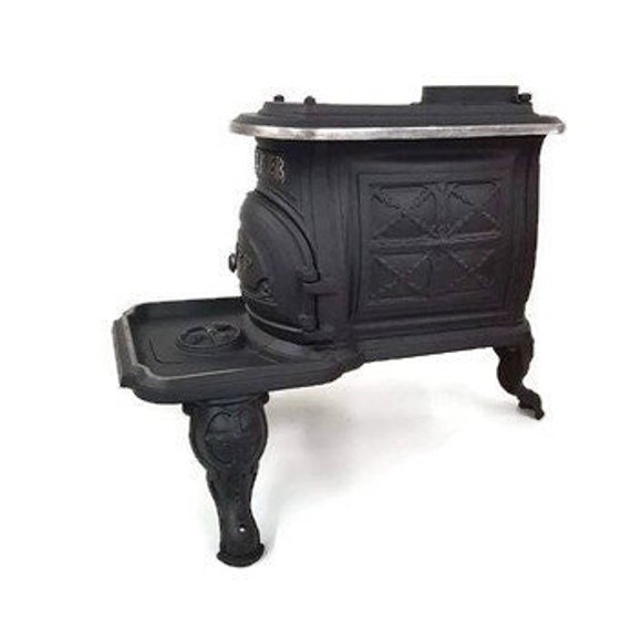 Tiny Antique Box Stove Tiny House Marine Railway - Etsy