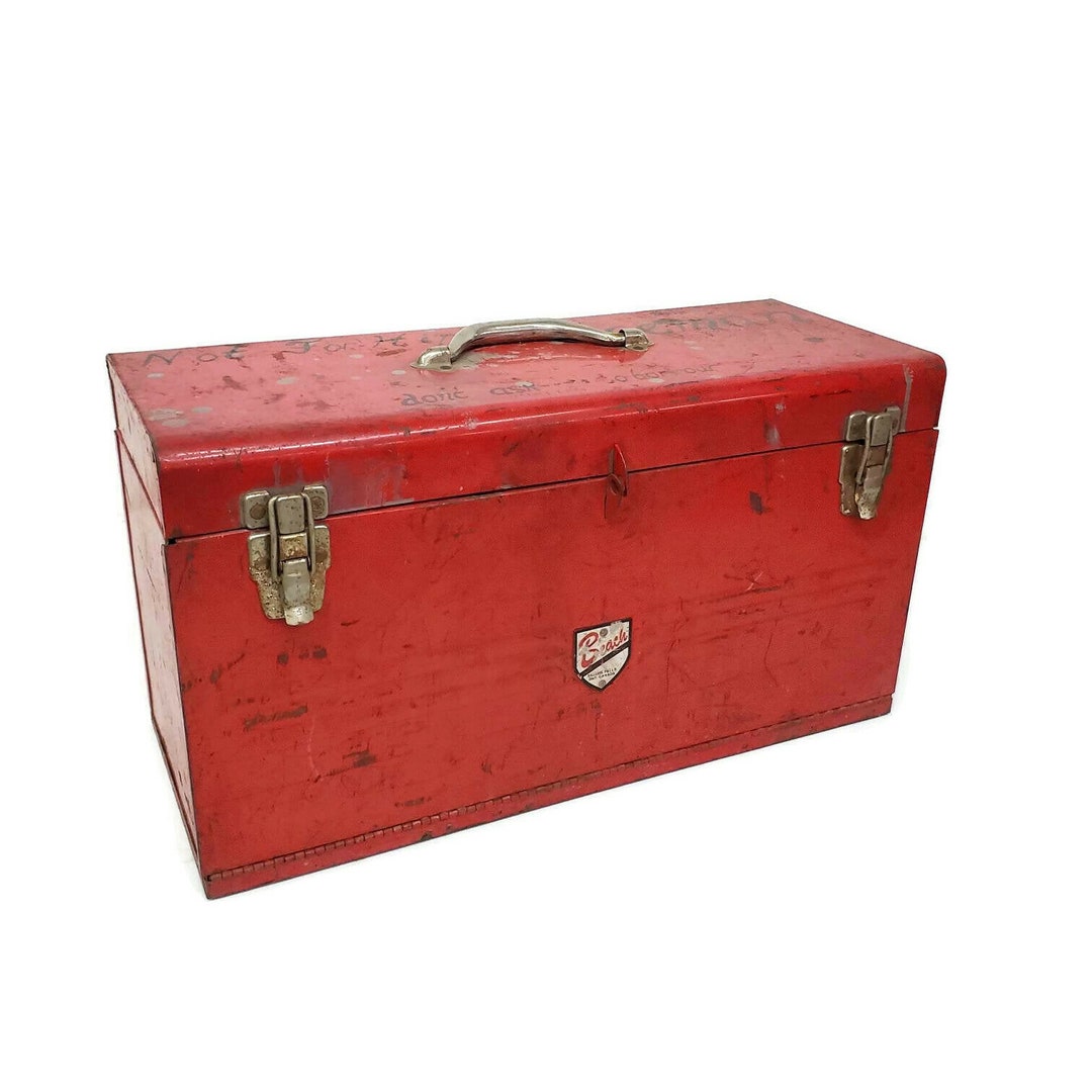 Vintage Machinist Toolbox Beach Tool Box Smiths Falls Ontario Etsy Canada