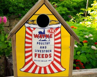 Rustic Bird House Wayne Poultry And Livestock Feeds