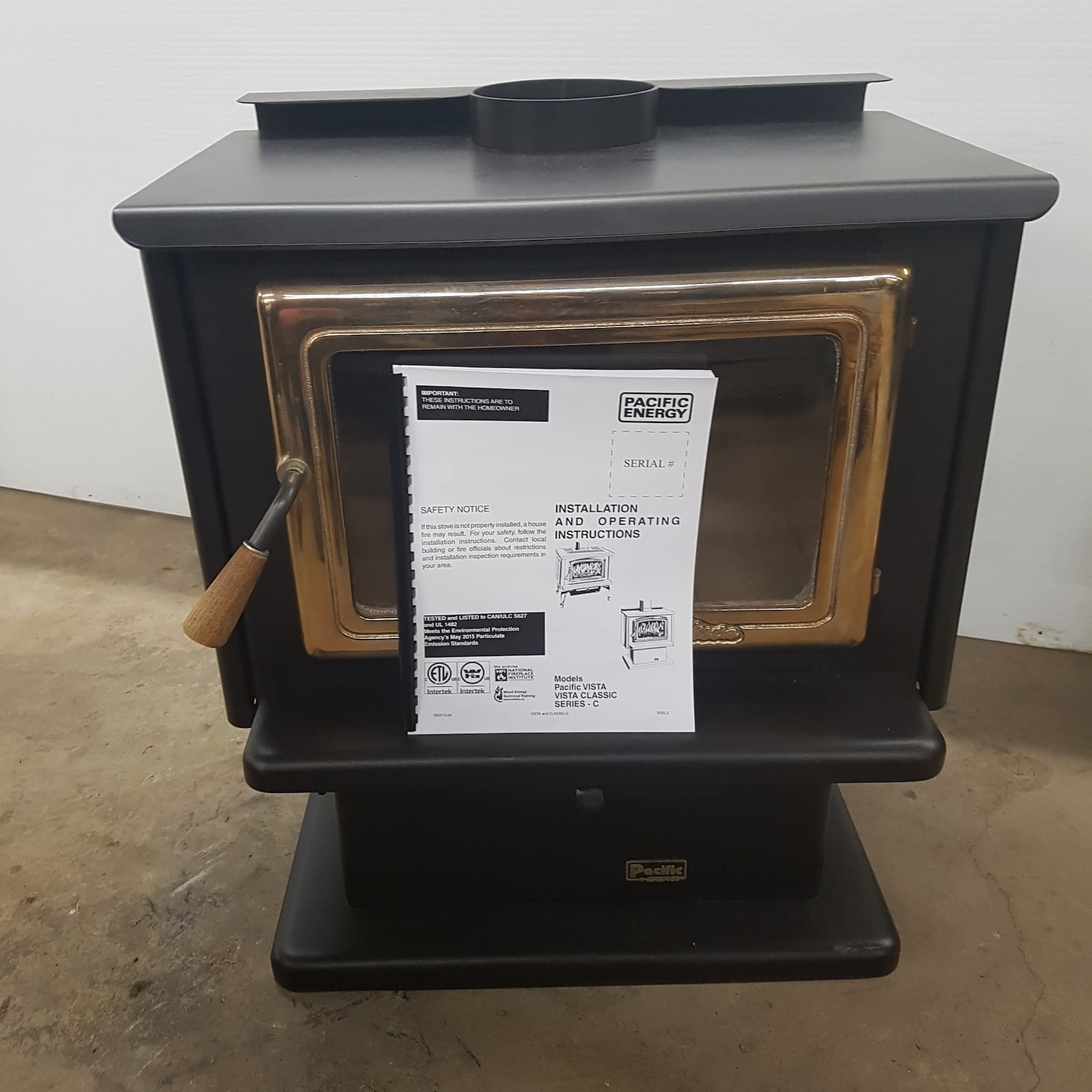 Pacific Energy Vista Airtight Wood Stove Professionally Etsy