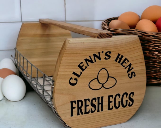 Garden Harvest Basket Personalized Gift Choice of Color Add Your Name