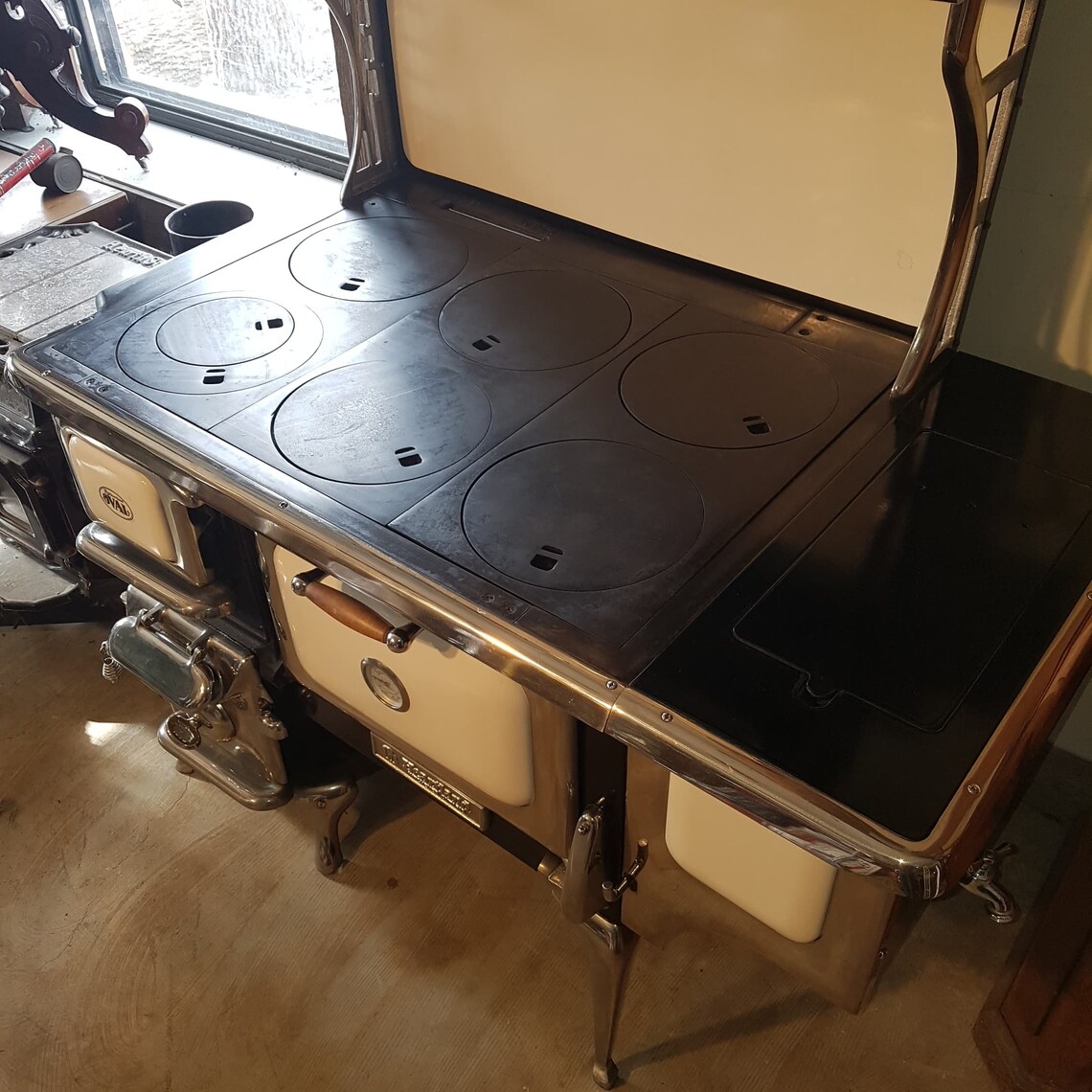 Heartland Oval Wood Stove Cook Range Elmira Wood Stove Etsy