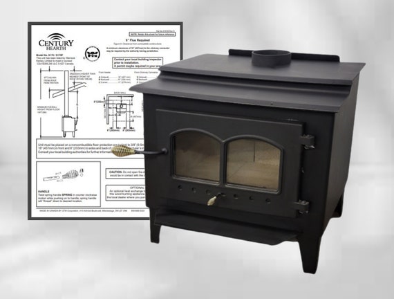 Century Airtight Wood Stove - Etsy
