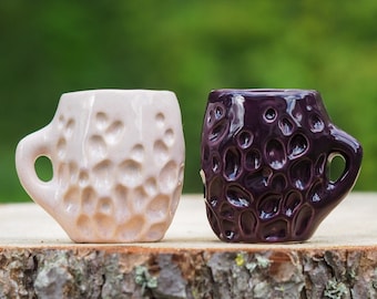 Espresso cup set | Handmade espresso cup | Ceramic coffee cup | Double espresso cup | Ceramic espresso coffee cup | Coffee lover gift