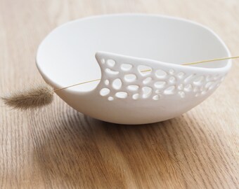 Porcelain serving bowl | Handmade ceramic bowl | Ramen bowl | Ceramic rice bowl | Modern ceramics  | Handmade bowl | Cereal bowl | Tapas