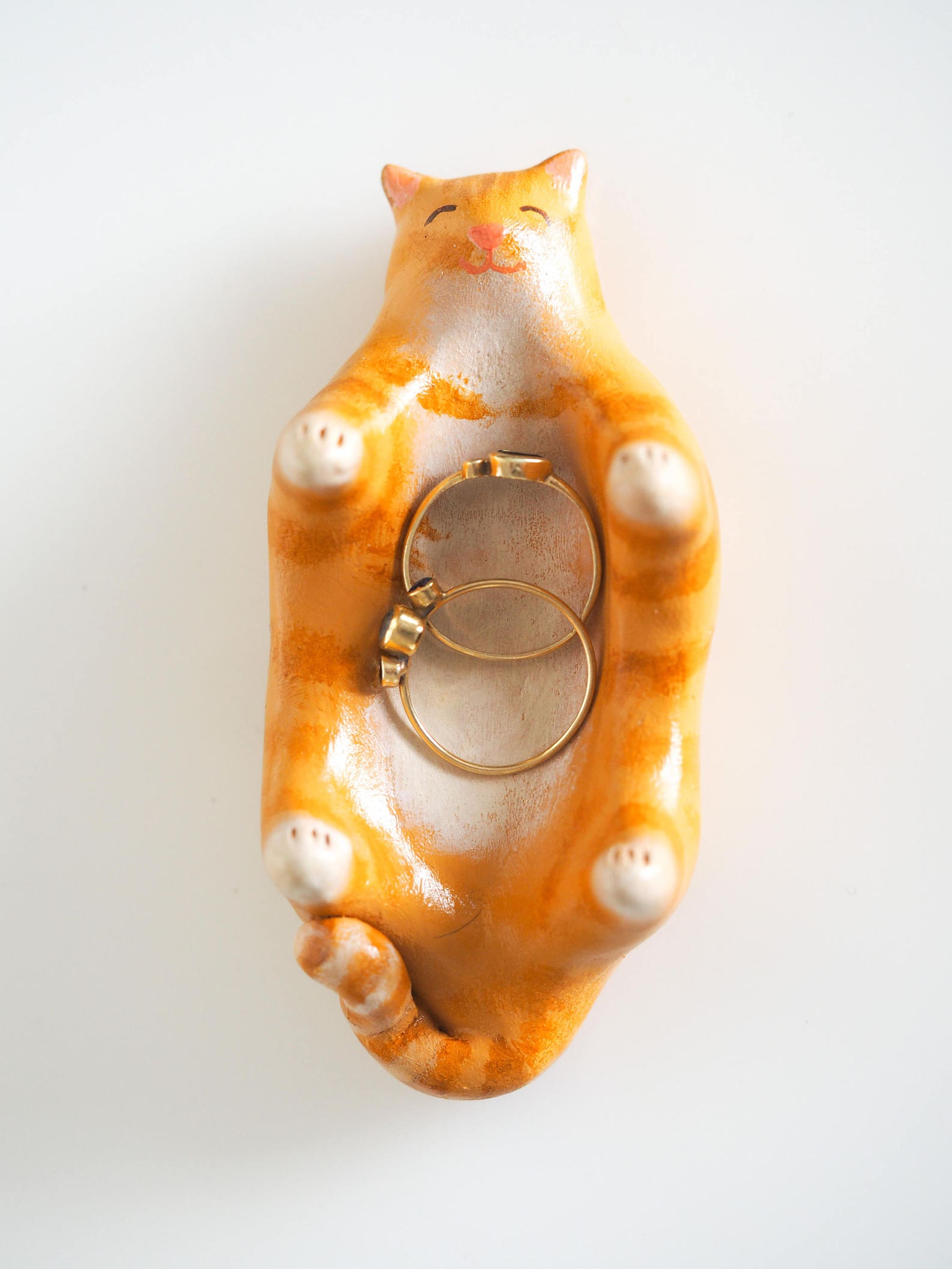 Cat Lover Gift Custom Cat Ring Holder Cat Ring Dish Etsy