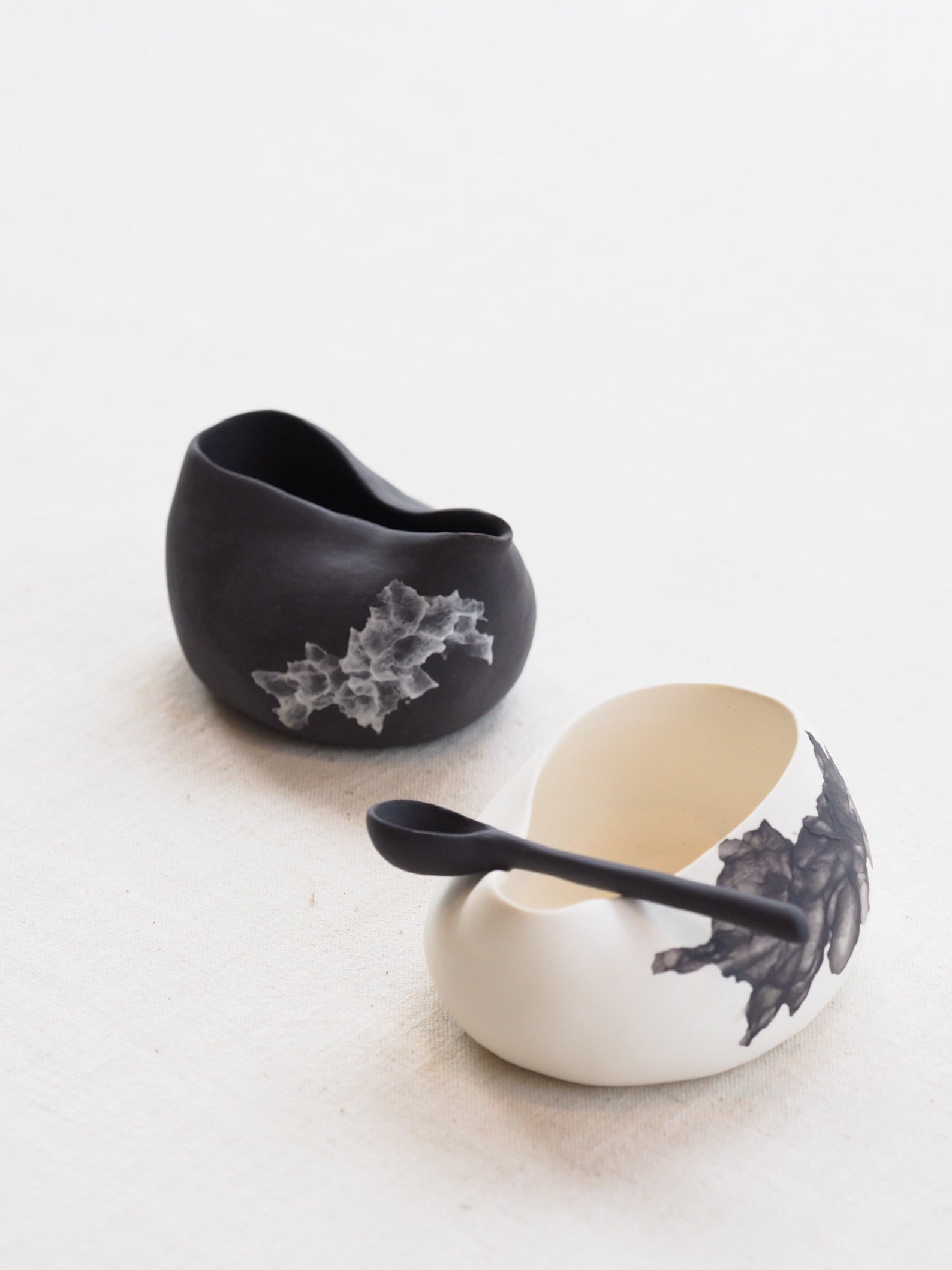 Handmade Ceramic Sugar Bowl With Spoon Porcelain Sugar Bowl Etsy