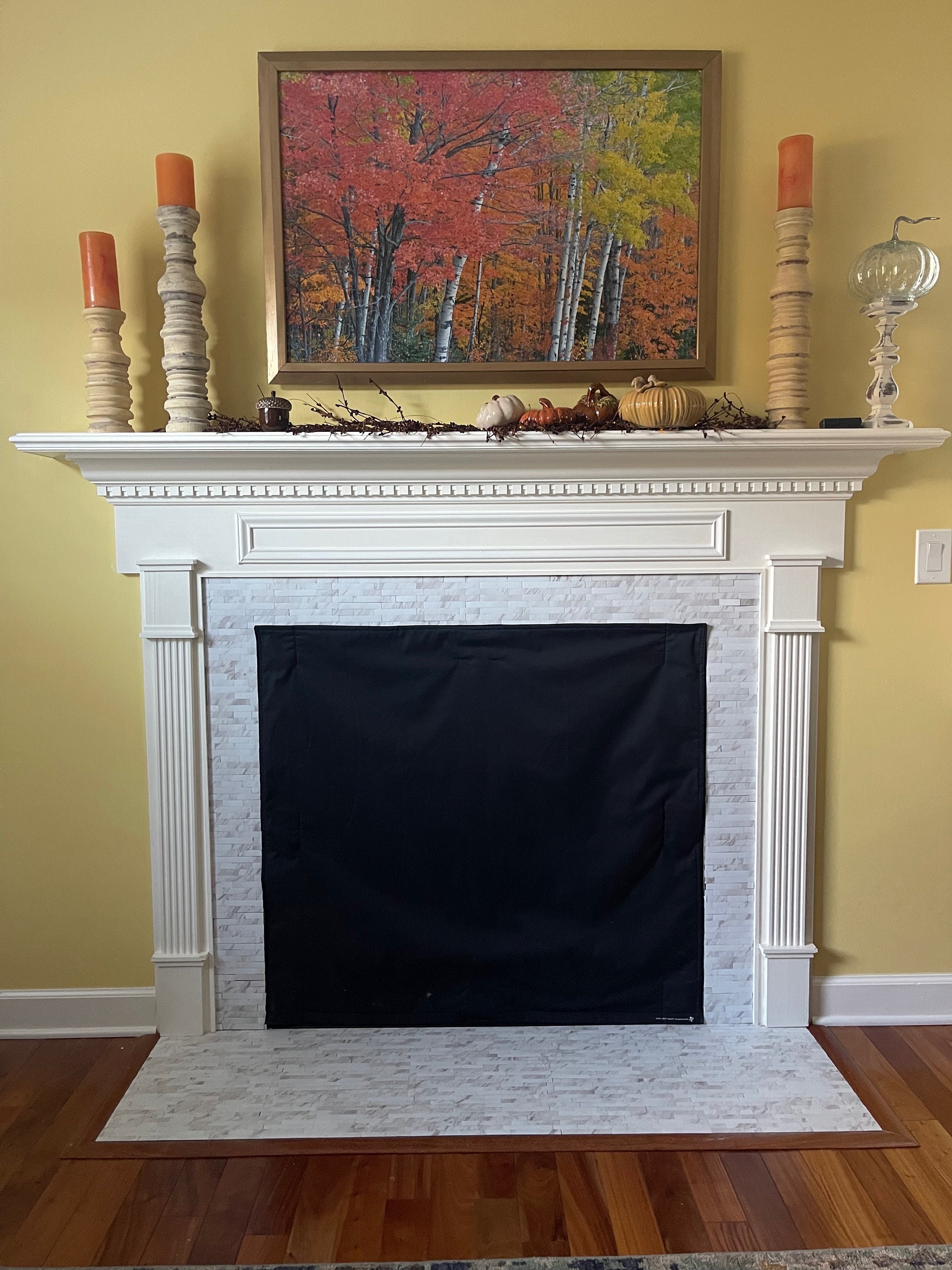 Round Fireplace Draft Stopper , Chimney Draft Stopper