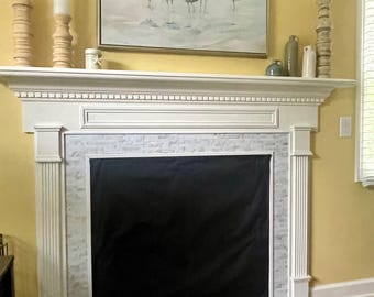 Insulated Fireplace Cover, CHILL OUT, Fireplace Draft Eliminator