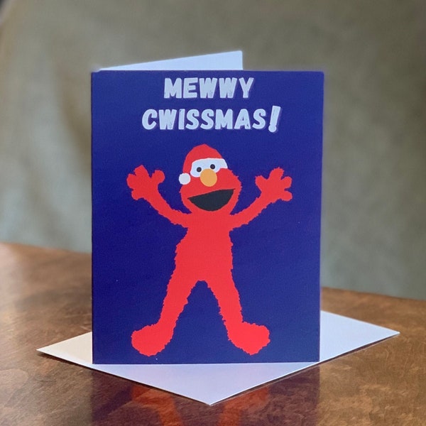 Elmo Love Cwissmas