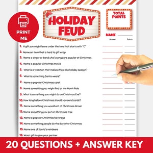 Juego de preguntas y respuestas navideñas para fiestas navideñas