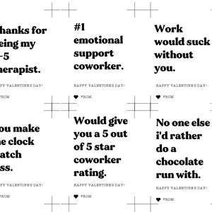 Funny Coworker Valentines Card Printable, Workplace Valentine Cards for ...