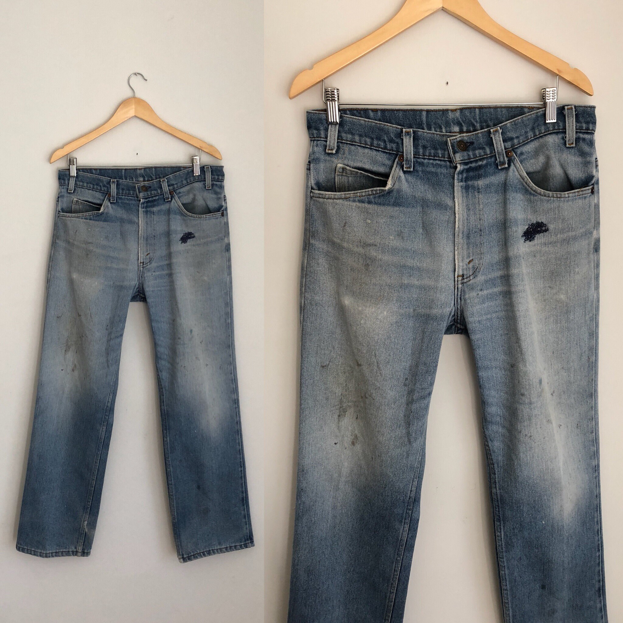 levis jeans zipper back