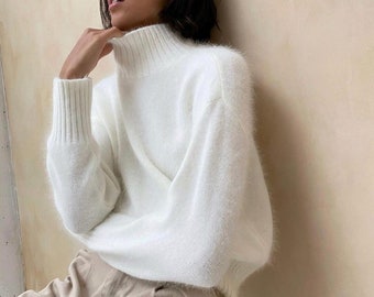 angora wool sweaters