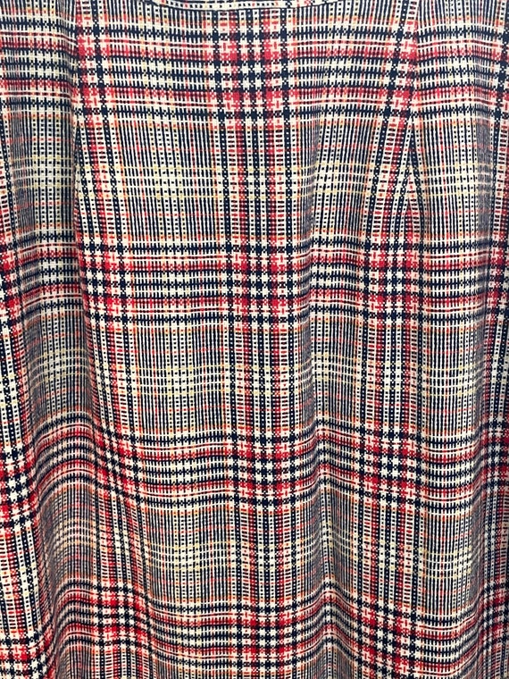 Vintage Pendleton Plaid Pencil Skirt 1970s Pocket… - image 3