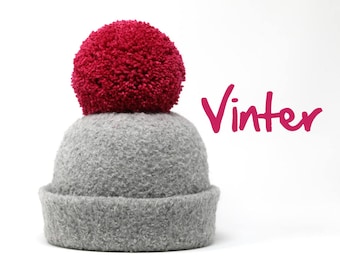 Wintermütze | eine dicht gefilzte und unglaublich warme Strumpfmütze | STRICKMUSTER