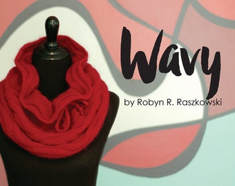 Wavy Cowl - KNITTING PATTERN