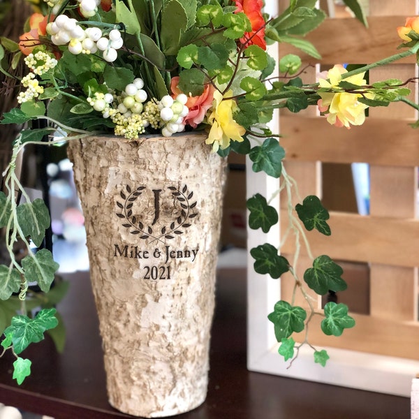 Personalized Vase Etsy