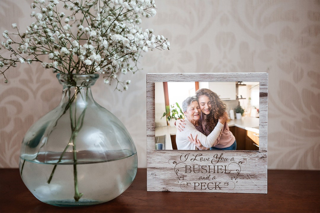 I Love You a Bushel and a Peck Picture Frame4x6 Photo Etsy