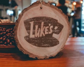 Personalized Ornament Luke's Diner-Gilmore Girls Christmas-Gilmore Girls Fan-Popular-Christmas 2025-Stars Hollow-Etched In Time