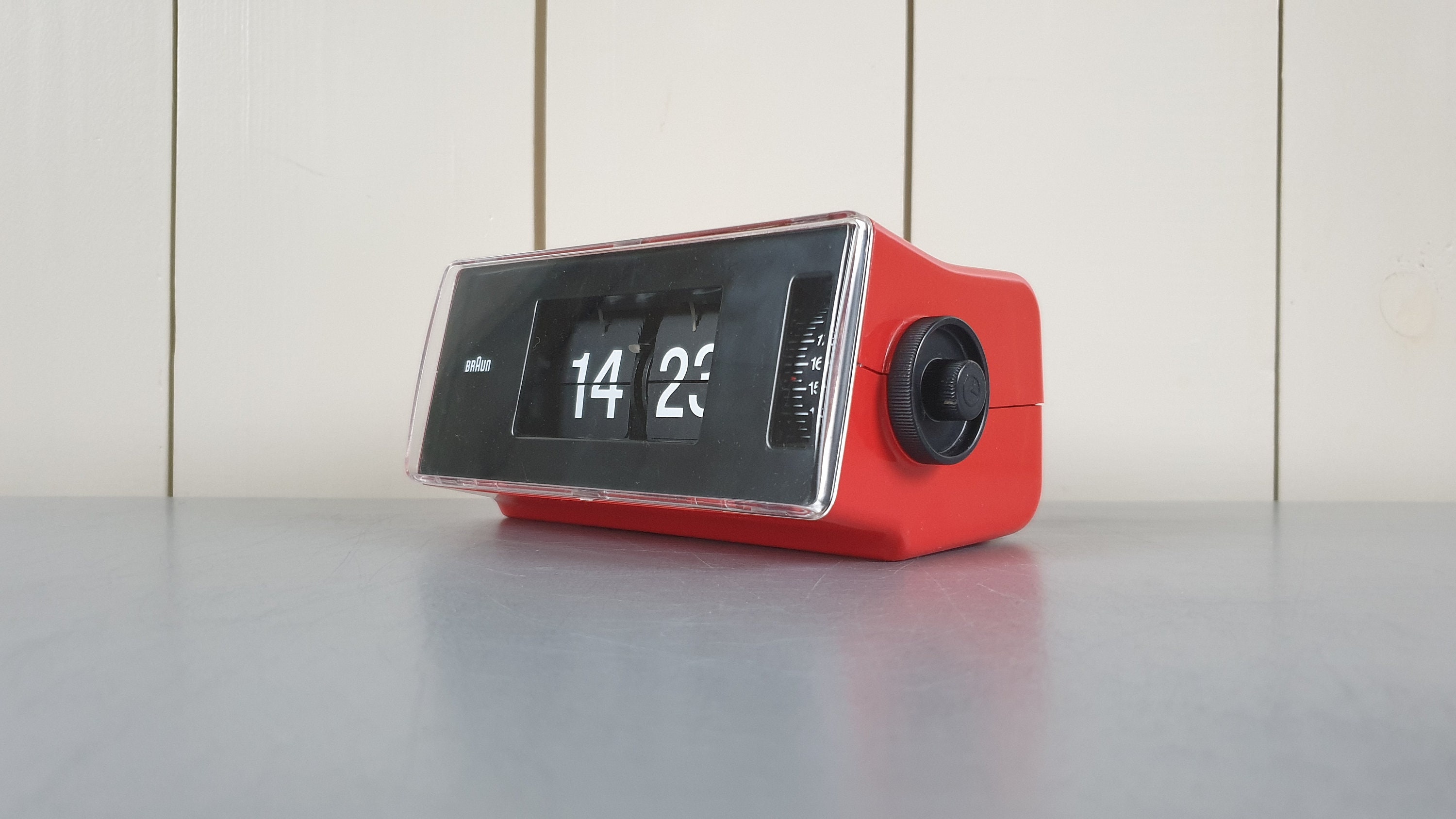 Vintage jaren 1970 BRAUN 4924 Phase 2 Flip Clock ontworpen Etsy