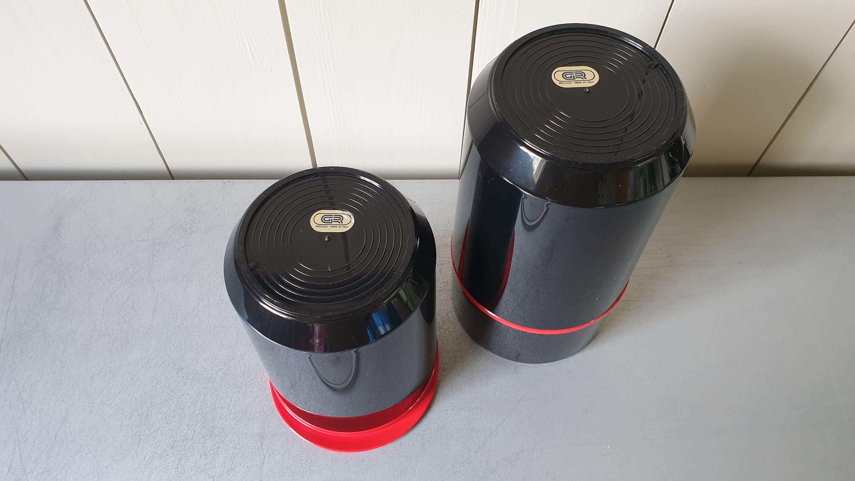 Vintage 1980s Design Set of Wine Cooler and Ice Bucket in Etsy