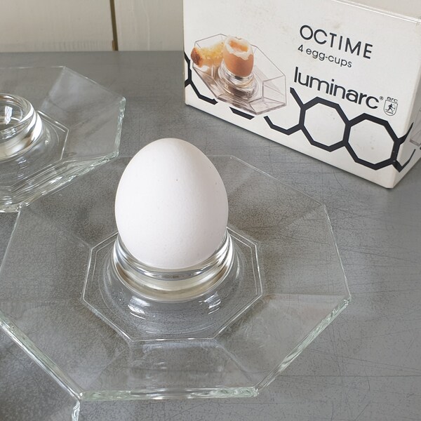 Glass Egg Cups Etsy