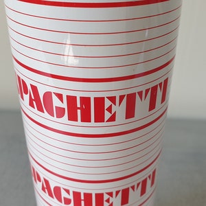 Vintage 1980s Kitchen Tin. Almacenamiento de frascos de | Etsy