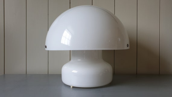 Vintage 1960s Fungus Mushroom Table Lamp By Anders Pehrson For Hong Kong Vintage 1960s Fungus Mushroom Table, Glass Table Lamp Shades B Quadro