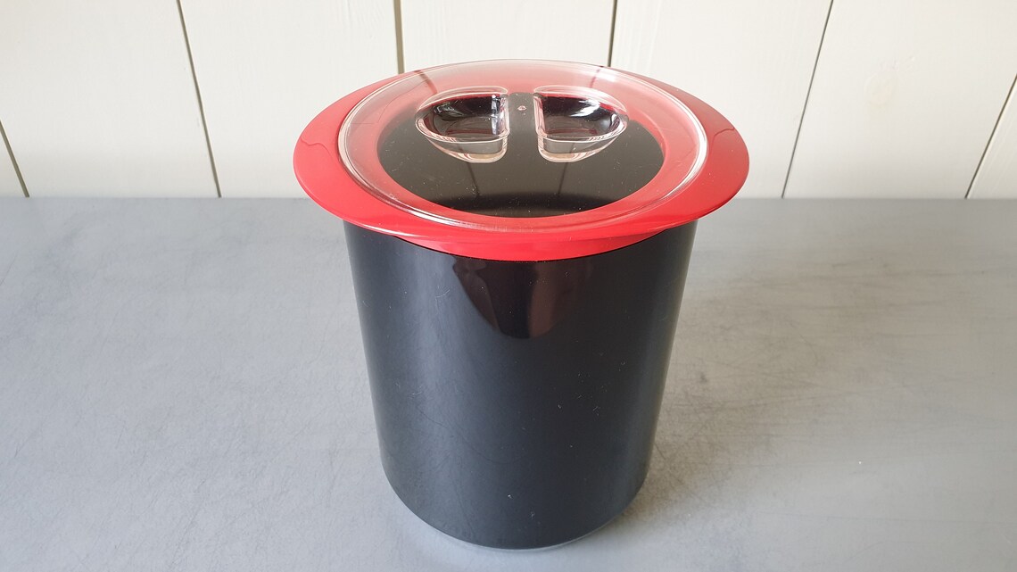 Vintage 1980s Design Set of Wine Cooler and Ice Bucket in Etsy