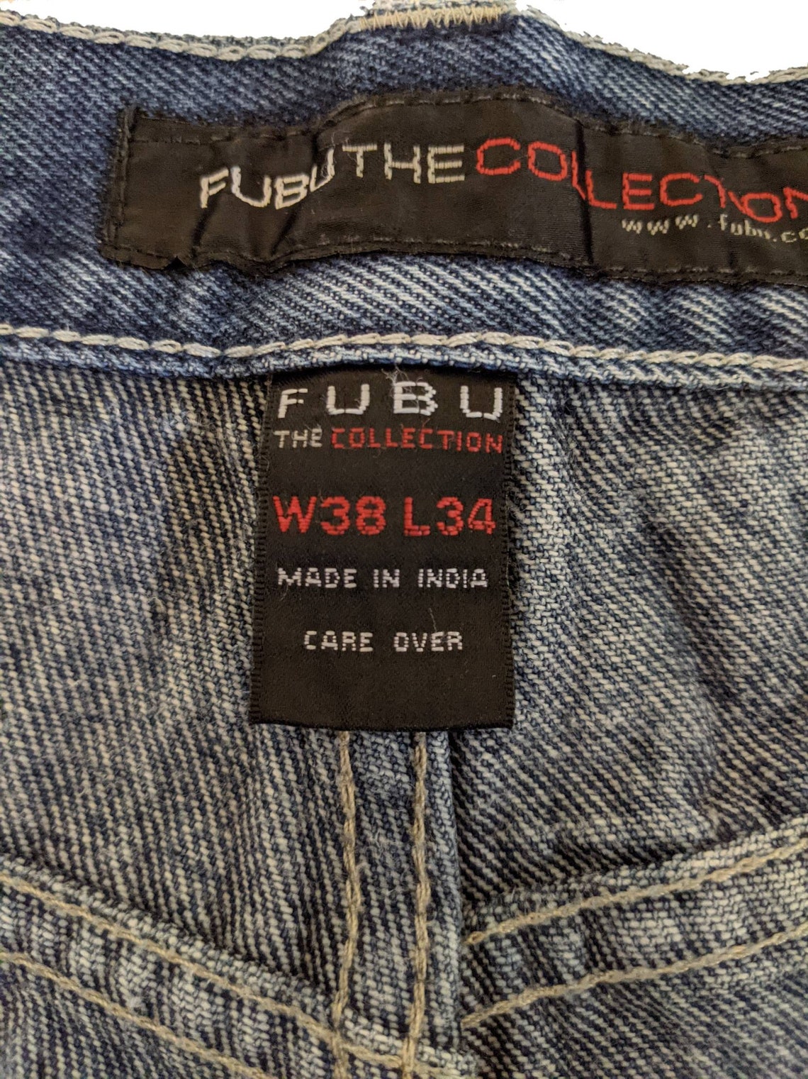 Vintage Fubu Jeans Size 38 | Etsy