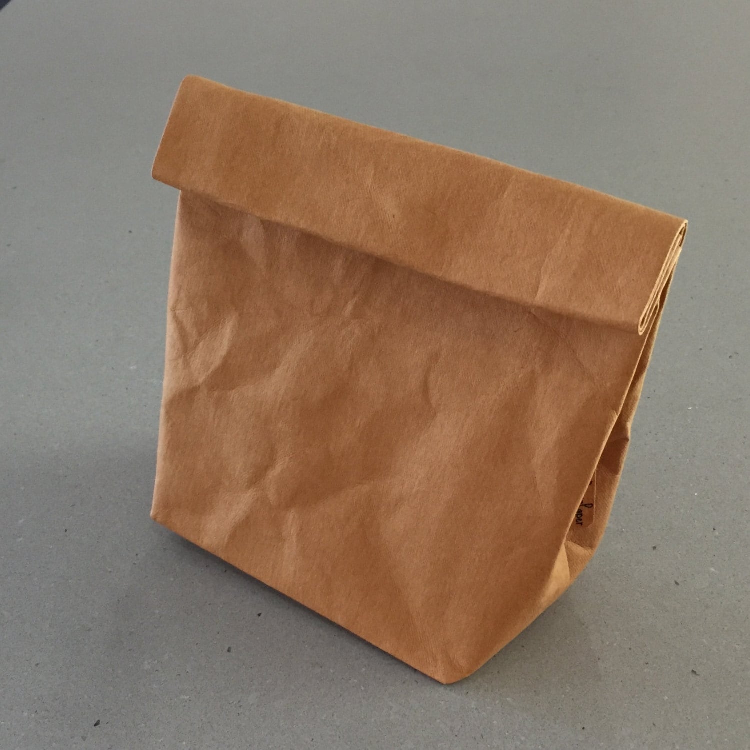 Washable Paper Lunch Sack Lunch Bag Eco Bag Paper Bag Washable - Etsy ...