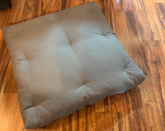 REDUCED PRICE-NoWaste Lg Dog Bed-29"x29" Grey Canvas