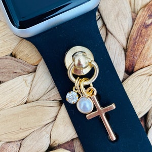 Christian Watchband Charms, Apple Watch Charms, Cross Charms