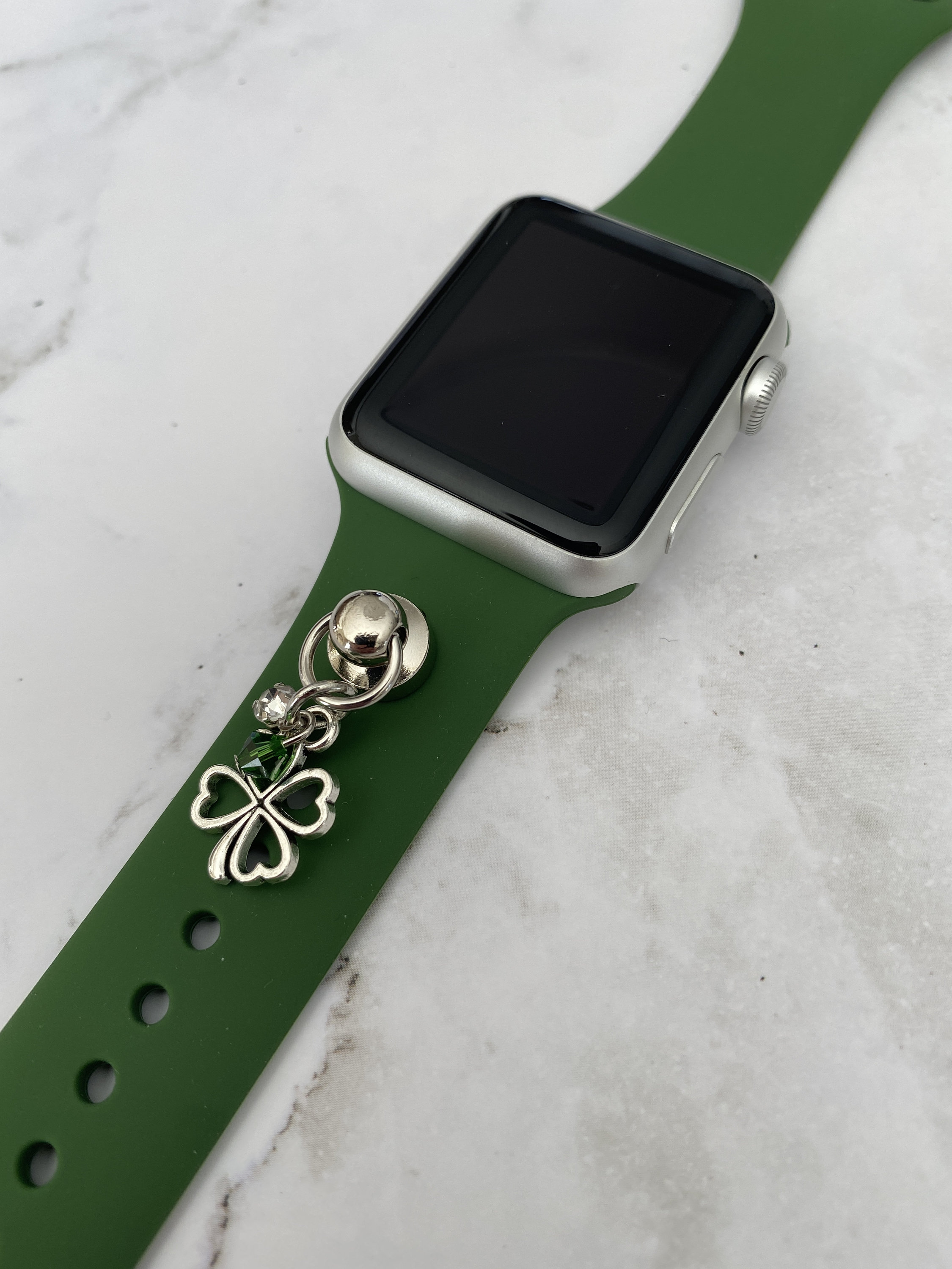 St. Patrick's Day Watch Band Charms, Watchband Studs, Apple Watch Char –  Riding on Inspiration