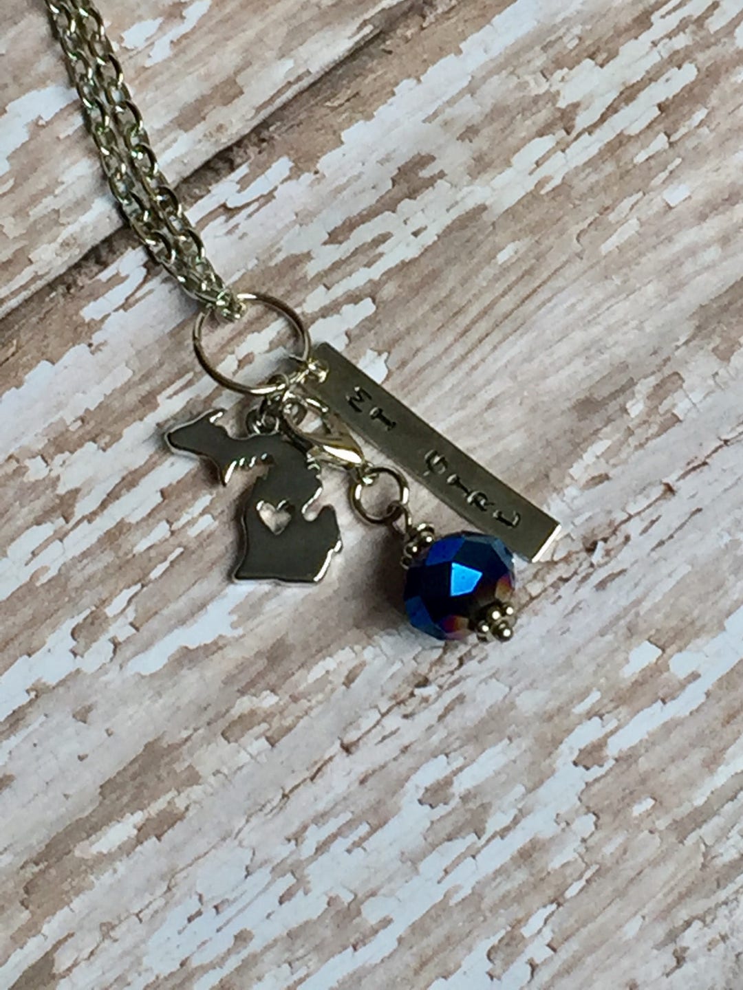 Michigan Lapis Necklace main image 0