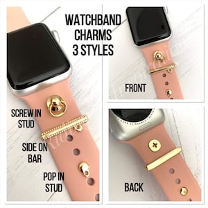 Apple Watchband, Hardware Only, Custom Watchband, Watch Charms, Watch Charm Holder