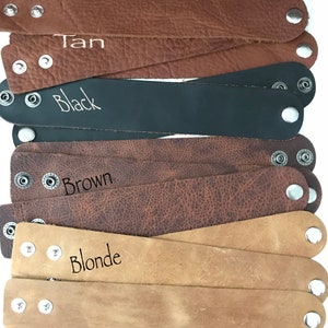 Wholesale Leather Cuffs- Soft Distressed Leather Wristbands-Genuine Leather 1.5" wide leather cuff- Vintage-free shipping in usa