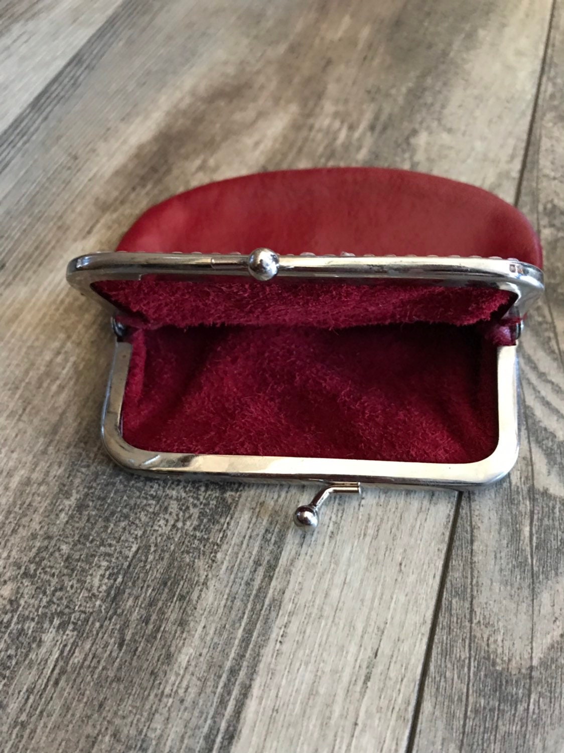 Leather Coin Purse Etsy