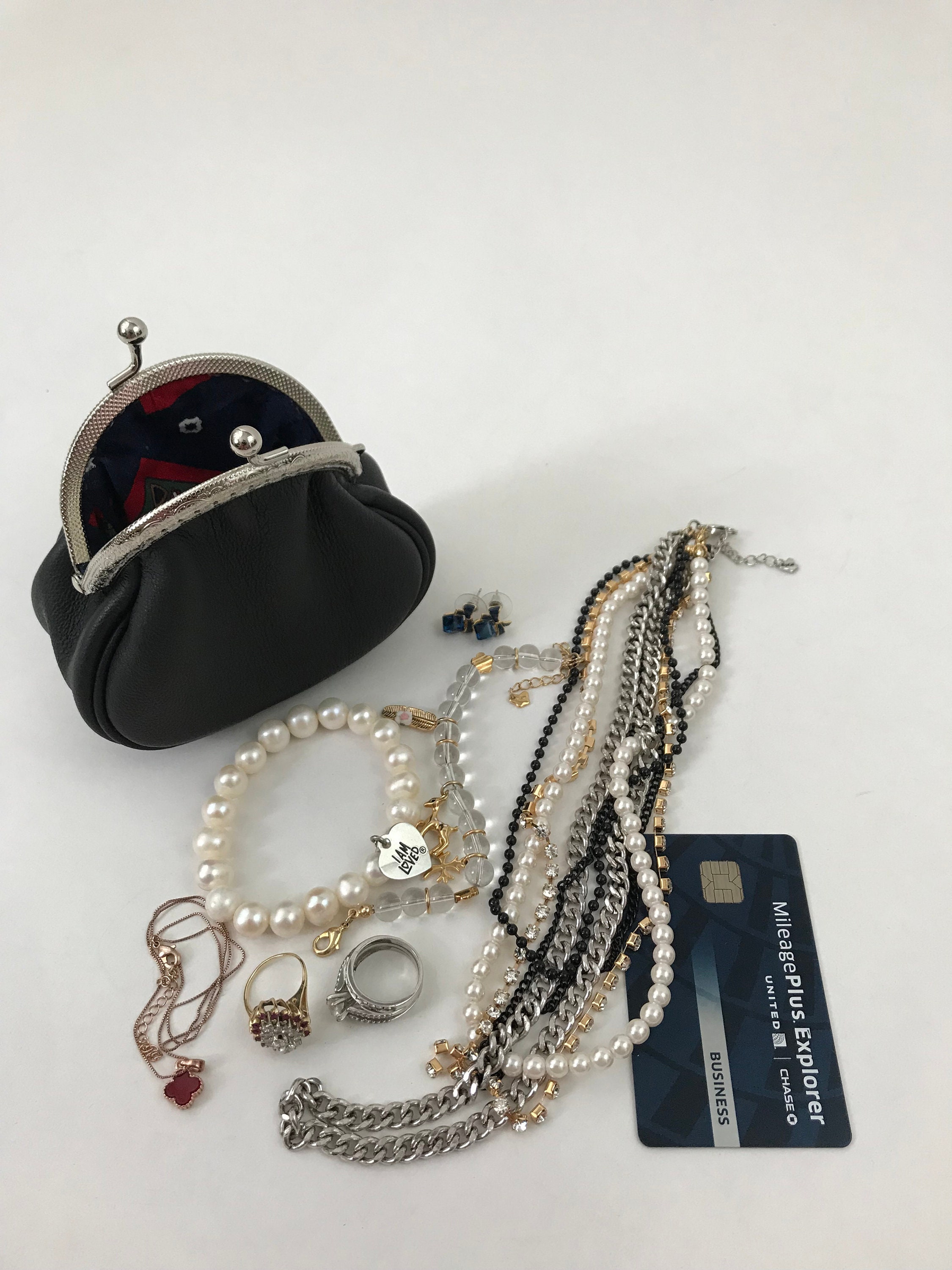 Leather Small Clasp Coin Purse leather Coin Purse Genuine Etsy