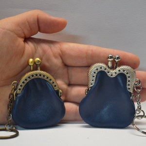 Miniature Coin Purse Set. Two Coin Purses, Leather Coin Purse, Ear Bud Case!