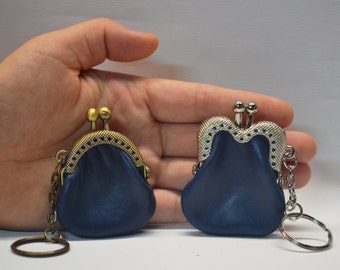 Coin Purse, Miniature Coin Purse, Leather Coin Purse, Ear Bud Case