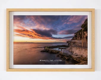 Bronte Beach Sunrise - Photography Print