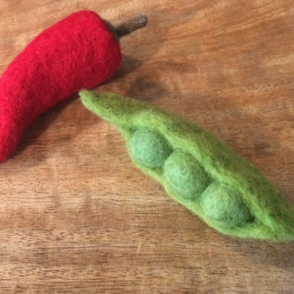 Needle Felt Fruit Etsy