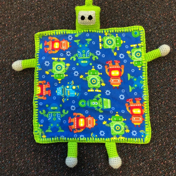 READY TO SHIP: Robot Lovey/ Security Blanket/ Comforter