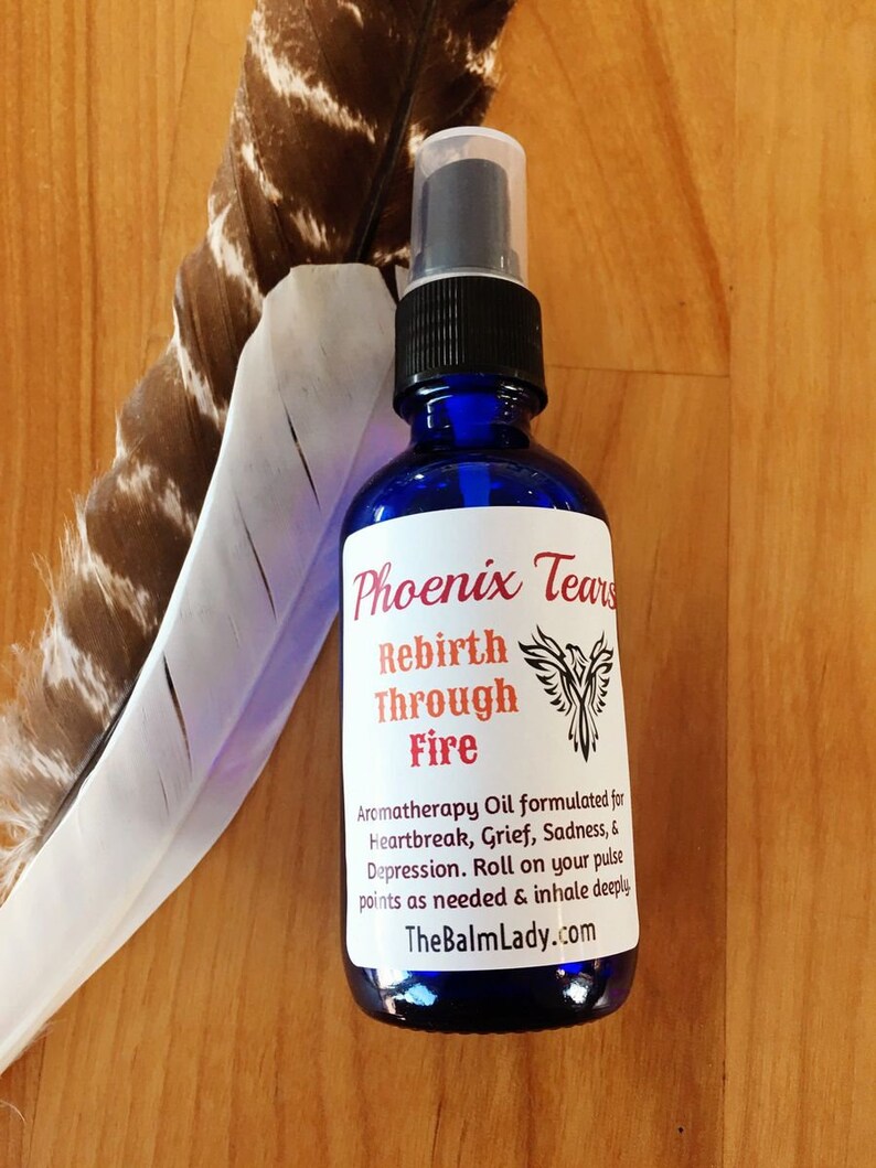 Essential Oil Blend for Grief Heartache Fear Loss Etsy