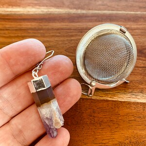 Psychic Divination, Dream Enhancer Third Eye Sight Tea Tea for Meditation and Shamanic Journey Develop Your Psychic Vision Tea Clear Quartz Infuser