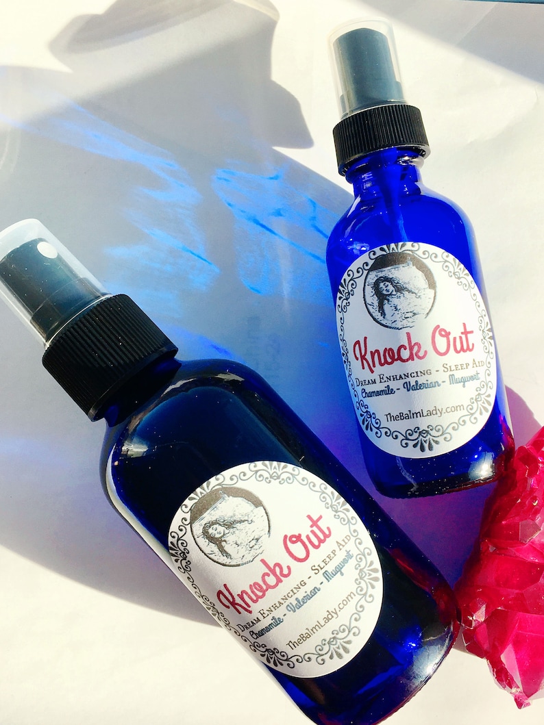 Knock Out Sleep Aid and Dream Enhancer Pillow Spray Room Etsy