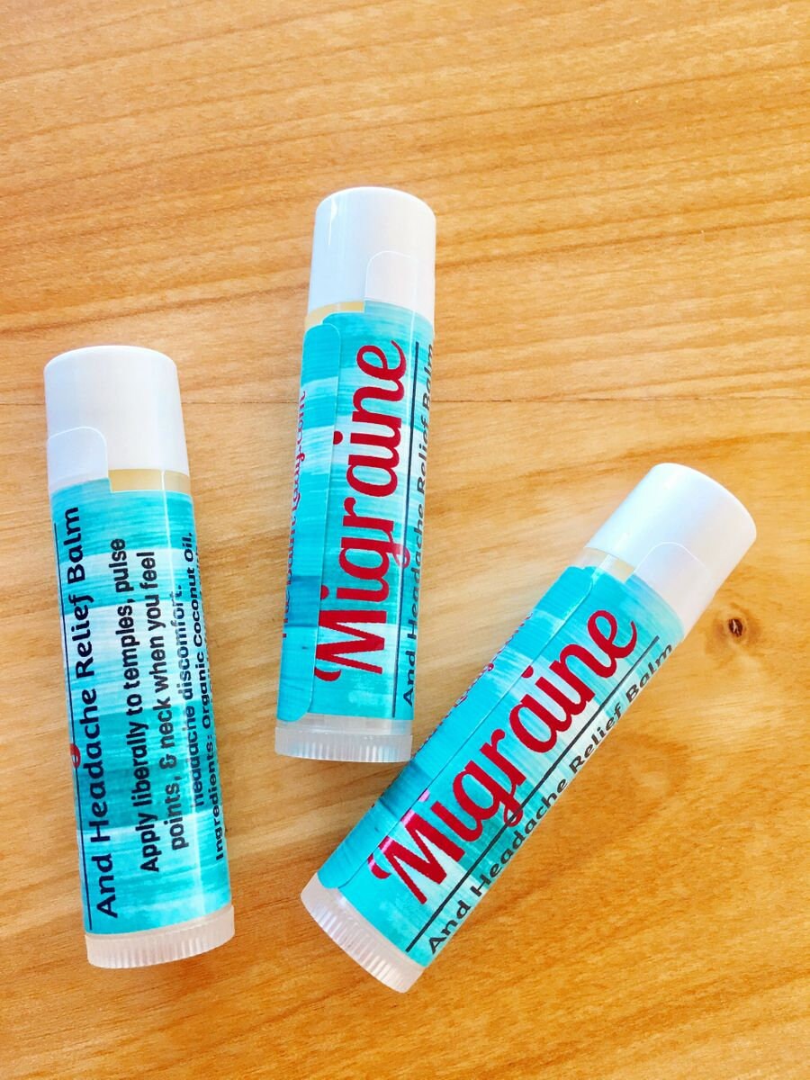 Migraine and Headache Relief Balm All Natural Headache Salve Etsy
