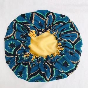 Reversible night cap wax and silk